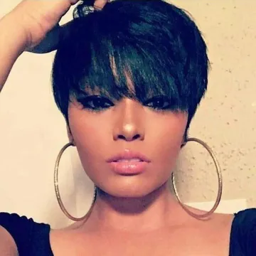 best sale wave short pixie wig top quality pixie curly short wigs wholesale price pixie cut machine made wig
