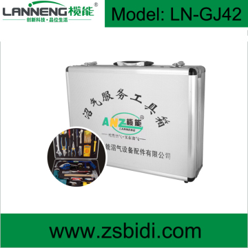 LANNENG Aluminum Biogas Toolbox for Daily Use