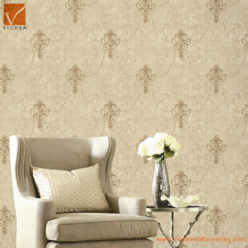 fashion royal flower damascus design wallpaper design