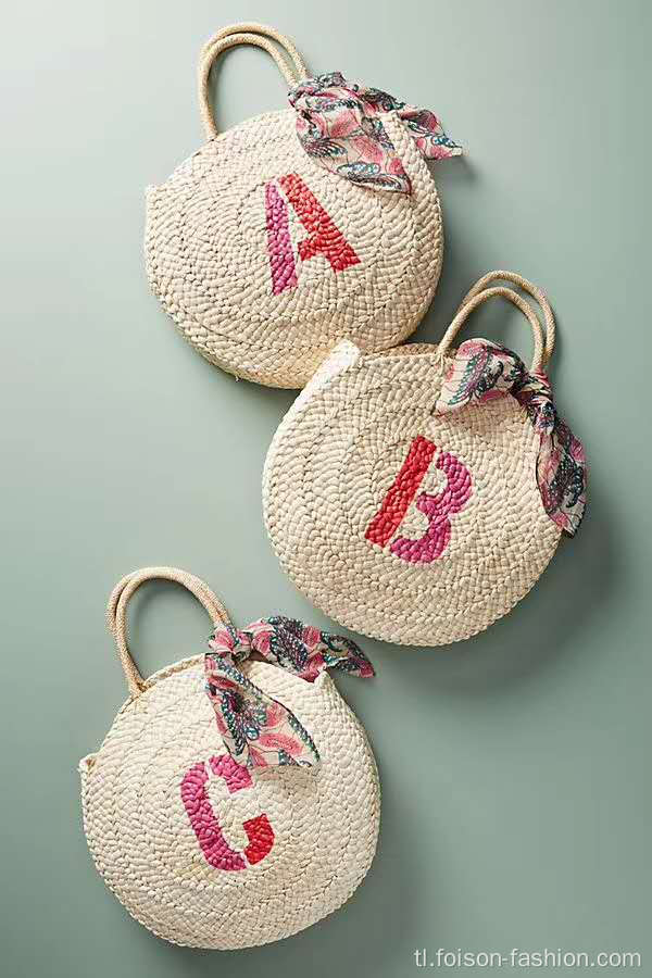 Babae beach straw bag fashion women straw bag