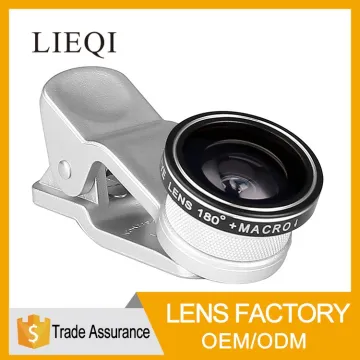 Newest 3 in 1 wide angle macro fisheye lens for mobile phones