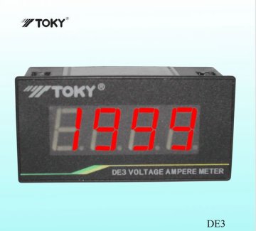 DE Model Digital Ampere Meter /electrical Voltage Meter DC10~30V volt supply