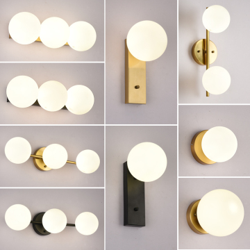 Nordic moderne Minimaliste LED Mur Mur - Gold Chambre Hotel Living Room Lightage