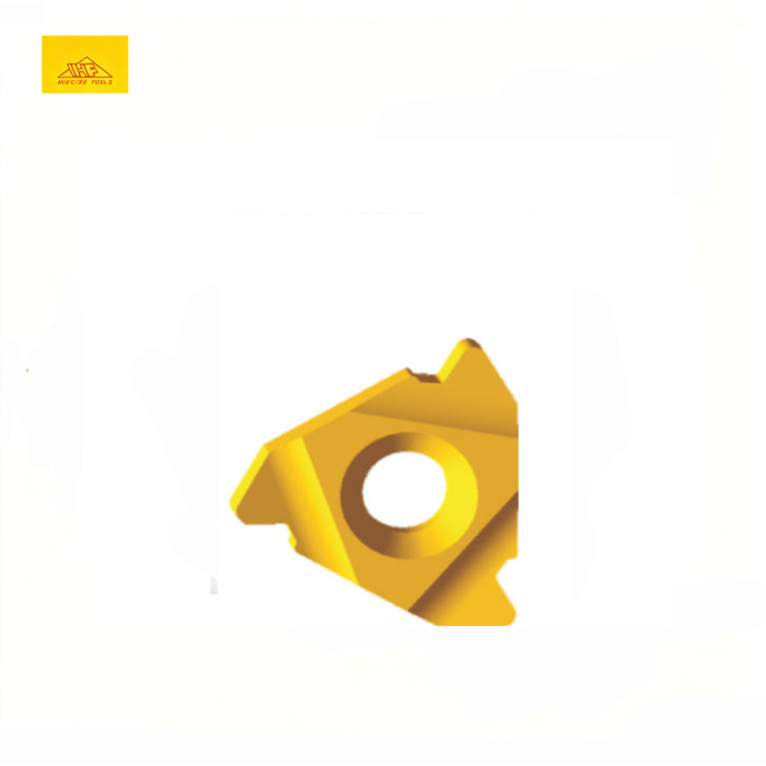 Inserto de rosca externa con diseño triangular estándar
