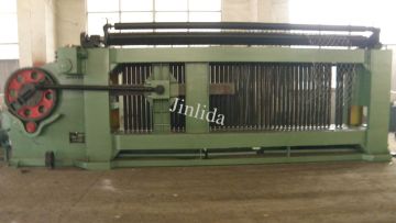 Double Twist Low Noise Mesh Weaving Gabion Box Machine For Seaport Project