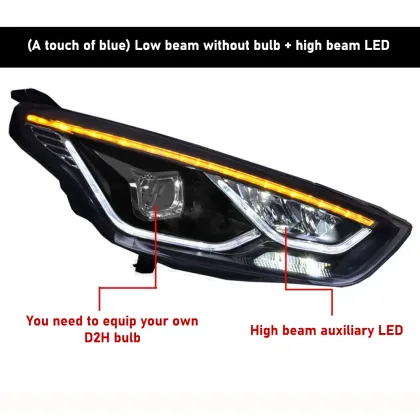LED Headlight for Ford Escort 2015-2017
