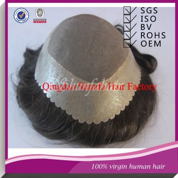 Toupee Type and Human Hair Material cheap good hair and 1b# for men,toupee men european hair toupee