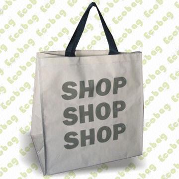 Tote Bag, Made of PET Woven, Suitable for Advertisements, Shopping, Promotional Gifts and Packing