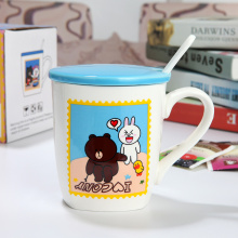 Funny Pattern Colorful Porcelain Mug