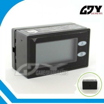 9V-13V LCD coin meter (8 digits)-Without Zero option