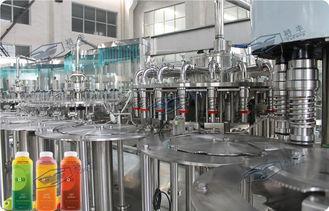 Full Auto 4 In 1 Juice Filling Machine Plastic Bottle Liqui
