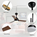 Indoor air cooling anti-rust led ceiling fan light