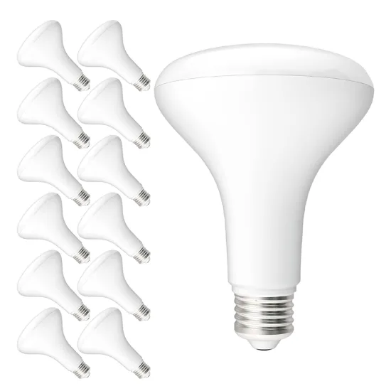 ETL Approved 9W 5CCT Dimmable BR30 LED Light Bulb with E26 Base and No Flicker