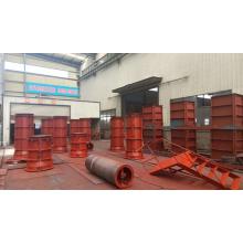 Concrete performed culvert pipe mould