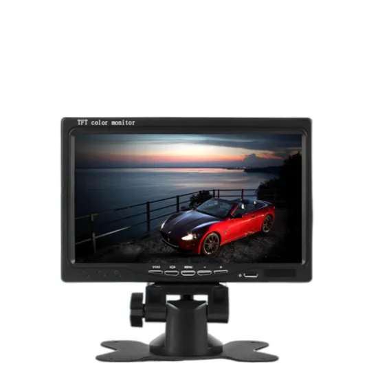 7 Inch CMOS Monitor - Best Selling Truck Caravan Dual Split Screen HD Monitor with IP68 4 Pin Plugs