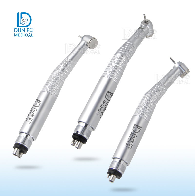 Knurled Dental High Speed Handpieces With Light