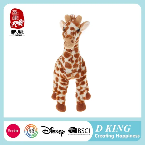 High quality best price soft fabric giraffe plush toy