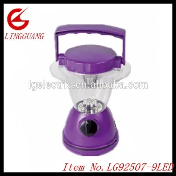 Waterproof pollution-free outdoor led solar lantern&camping light