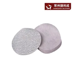 circular flocked sanding pad