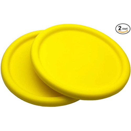 Disque de silicone doux de bord rond sur mesure pour la maternelle