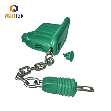 Store di drogheria al dettaglio Shopping Shopping Trolley Coin Lock