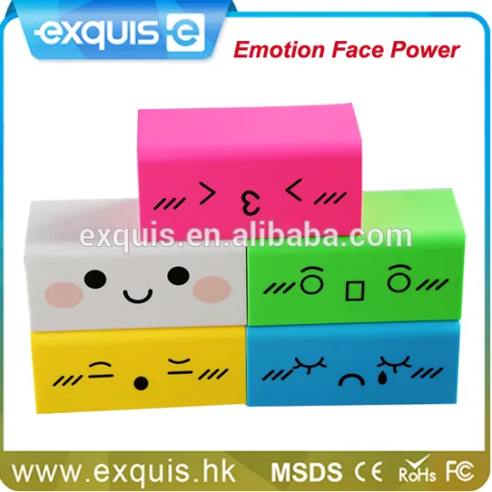 Exquis Fast Charging Cute Facial Expression Mini Mobile phone Power Bank