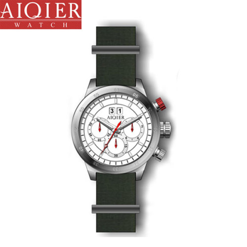 Classic chronograph quartz men wrist watches
