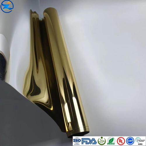 metalized PET/PP/PVC laminate film