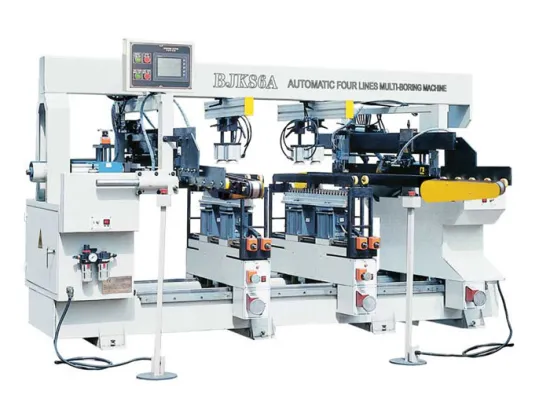four lines multi boring machine
