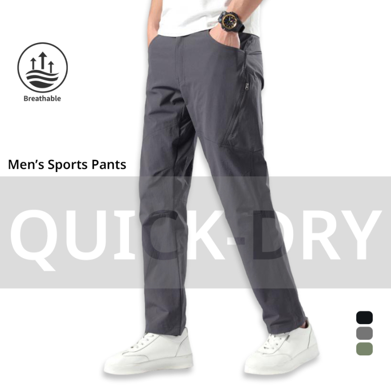 Mens Lightweight Cargo Hiking Pants
