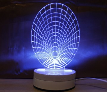 3D Gift Display, WDL of 2016 new products, advertising display with multi color