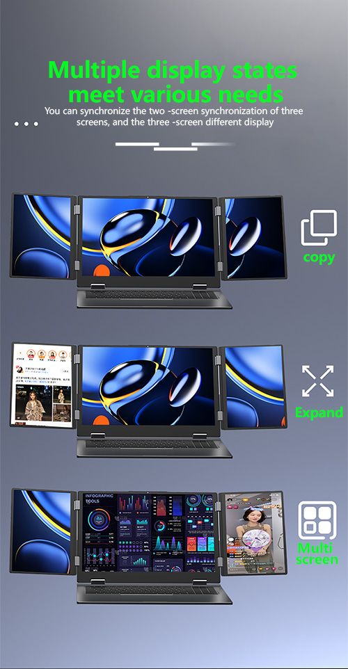 multi screen laptop