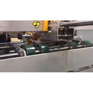 Máquina de costura Double Servo Control Carton Stitcher