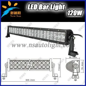 120W Epsitar Offroad LED Work Light Bar 40*3w Driving SUV ATV 4x4