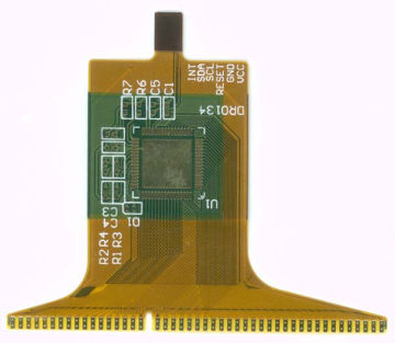 Digital Camera Fpc / Rigid Flexible Pcb Board Polyimide 2 Mil Min. Line For Pad