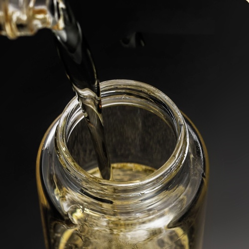 Óleo de vidro de aço inoxidável para uso da cozinha