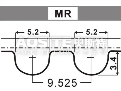 Timing Belt for FORD ESCORT '81 Express