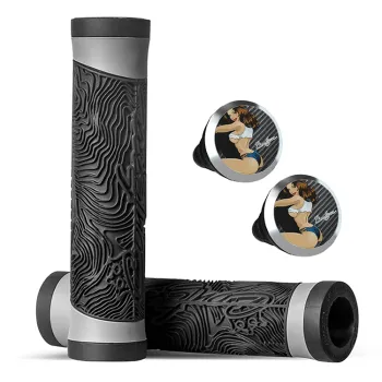 ENLEE Anti-Skid Silicone Bicycle Grips for Folding/MTB Bikes