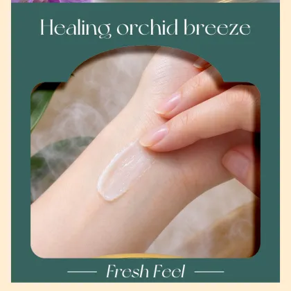 Orchid Solid Perfume Ointment, Elegant Orchid Floral Scent Balm, Moisturizing Hydrating Solid Fragrance Balm, Portable Pocket Pe