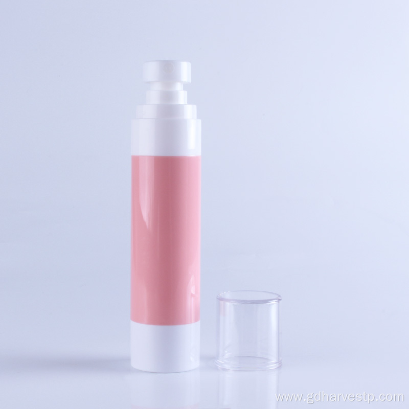 30ml 50ml Cosmetic Packaging Airless Pump Plastic Bottle