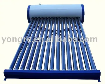 evacuated tube solar water heater