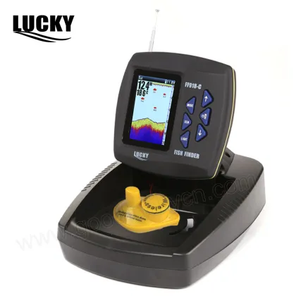 Lucky FF918-CW color screen wireless bait boat fish finder