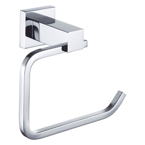 Square Brass Toilet Paper Roll Holder For Bathroom