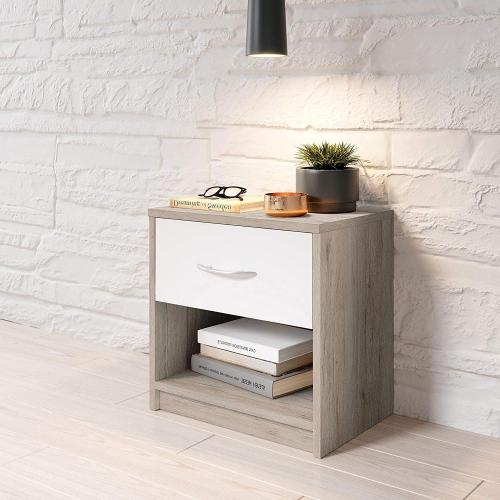 China Wooden Style Stand Furniture Bedroom Bedside Table Supplier