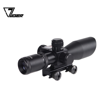 LUGER Compact 2.5-10X40 Red Green Illuminated Scope with Red Laser Combo