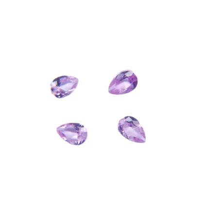 Natural Pink Sapphire Teardrop Shaped Loose Pink Stone