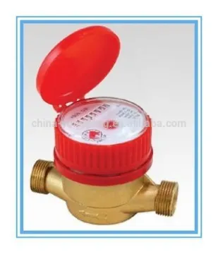 smart single jet dry-dial hot water meter