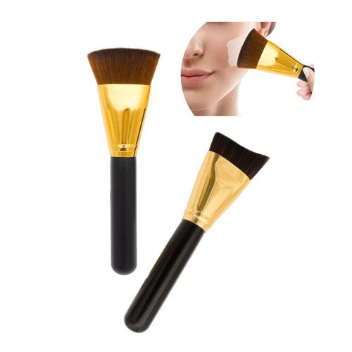 Flat Contour Cosmetic Brush Kabuki Foundation Makeup Brushes