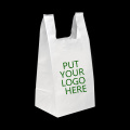 HDPE Big Carrier T-Shirt Garments Clothes Plastic Bag Packaging with Customized Size and Printing