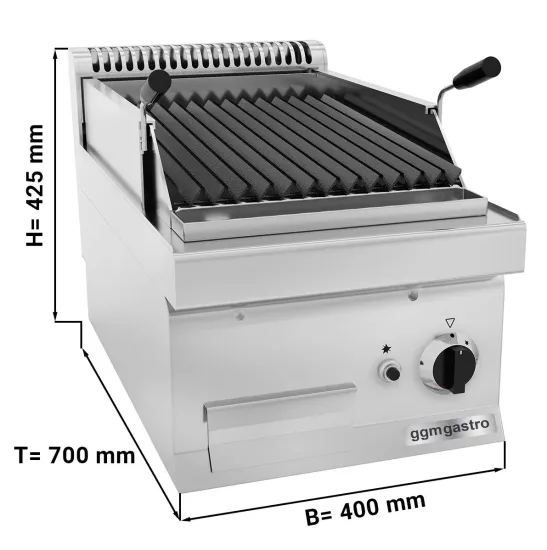 New Design Charcoal and Gas BBQ Grill Combo Glgk400-E